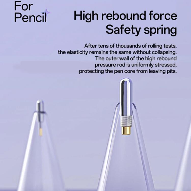 For Apple Pencil Pro / 2 / 1 Replacement Tips Stylus Nib, Spec: 2H x 2+2B x 2 - Pencil Accessories by PMc TechLife | Online Shopping South Africa | PMc TechLife | Buy Now Pay Later Mobicred