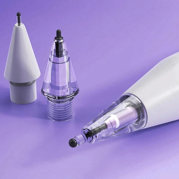 For Apple Pencil 2 / 1 Elastic Tip Soft Probe Silent Replacement Nib, Spec: 4B White - Pencil Accessories by PMc TechLife | Online Shopping South Africa | PMc TechLife | Buy Now Pay Later Mobicred