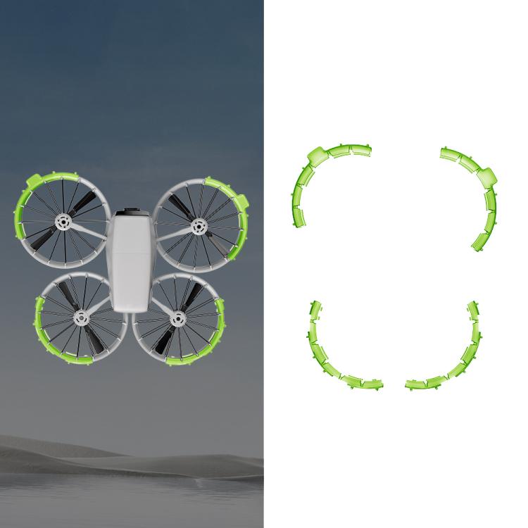 For DJI Flip RCSTQ Paddle Impact Protector Cushioning Anti-scratch and Anti-bump Ring(Green) - free shipping - PMC TechLife - Order now!