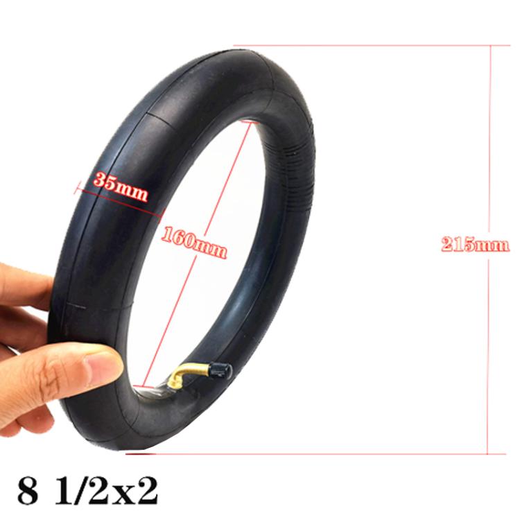8 1 / 2 x 2 For 8.5inch Xiaomi 1S / M365 / PRO Electrical Scooter Inner Tube Accessories, Style: Curved Beak - free shipping - PMc TechLife - Order now!