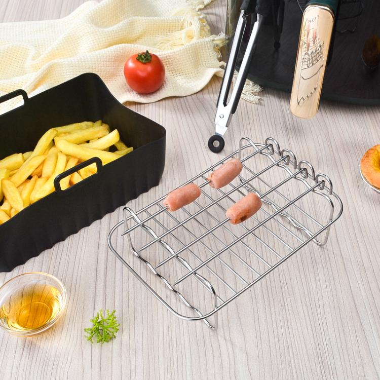 25 In 1 Air Fryer Accessories Set Airfryer Mold Liner Reusable Oven Grill Baking Rack - free shipping - PMC TechLife - Order now!