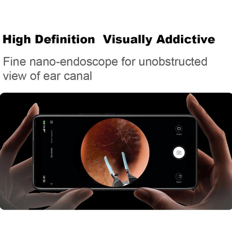 Bebird Note5 Pro Visual Ear Scoop Ear Picking Tool Cleaning Set(White) - free shipping - PMC TechLife - Order now!