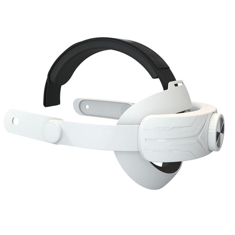 For Meta Quest 3 / 3S Adjustable Headband No Face Pressure VR Head Strap Accessories(Black) - VR Accessories by PMc TechLife | Online Shopping South Africa | PMc TechLife | Buy Now Pay Later Mobicred