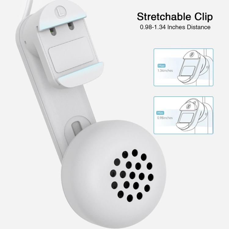 For Meta Quest 2 / 3 Independent Headphones Headband High Sound Speaker VR Accessory(White) - VR Accessories by PMC TechLife | Online Shopping South Africa | PMC TechLife | Buy Now Pay Later Mobicred