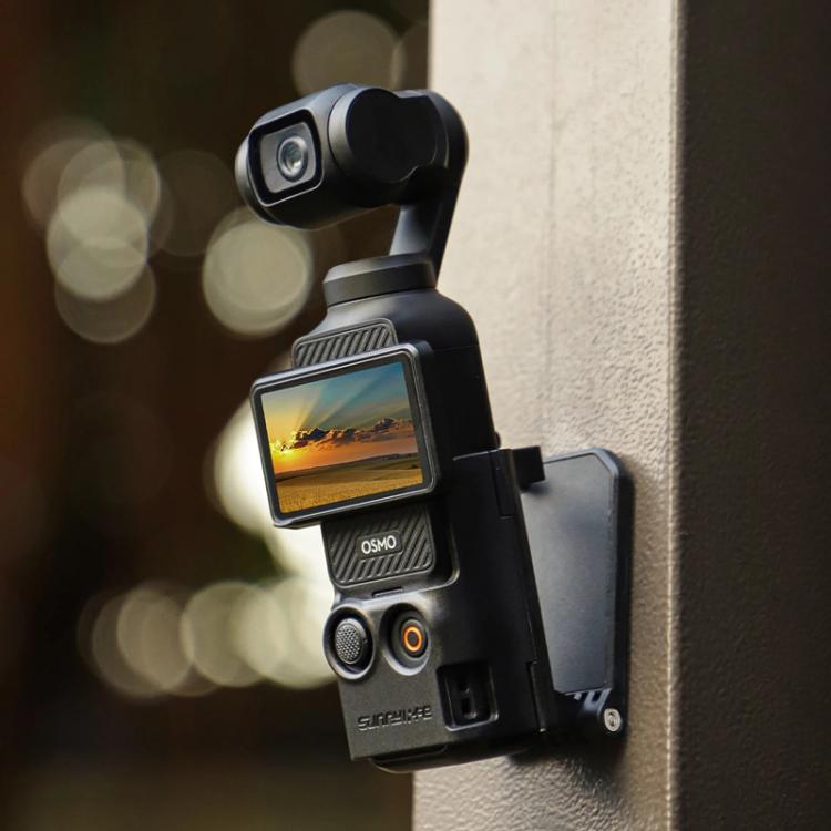 For DJI Osmo Pocket 3 Sunnylife OP3-ZJ761 Magnetic Stand Base Angle Adjustable Multi-functional Desktop Stand Accessories(Black) - free shipping - PMC TechLife - Order now!