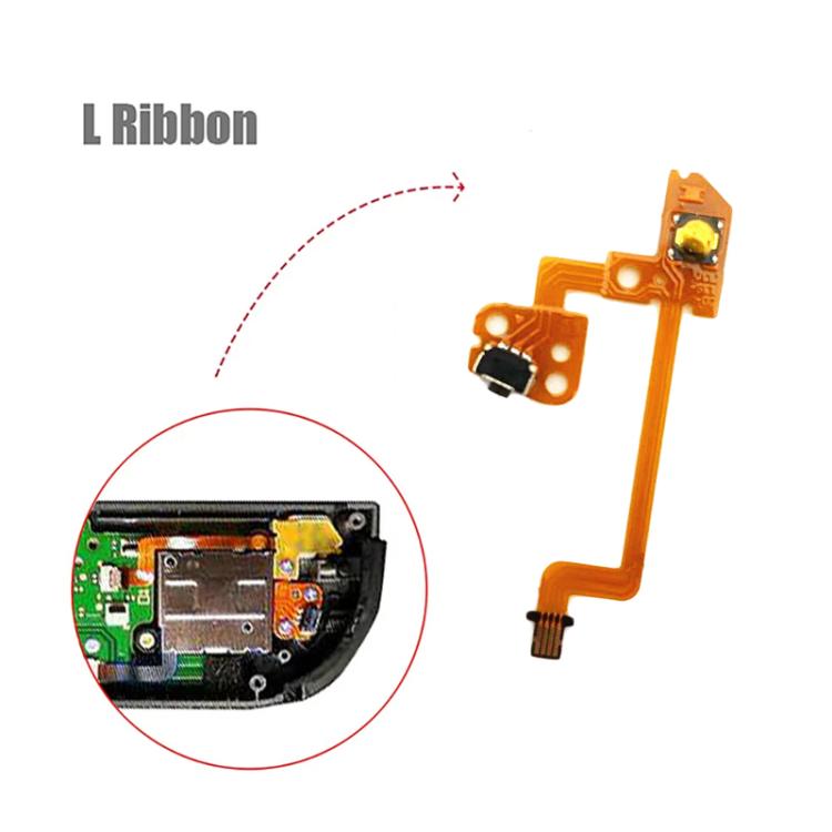 3pcs /Set For Nintendo Switch Joy-Con Button Repair Cable Gamepad Button Key Ribbon Flex Cable(ZL+ZR+L - Key) - Switch Spare Parts by PMc TechLife | Online Shopping South Africa | PMc TechLife | Buy Now Pay Later Mobicred