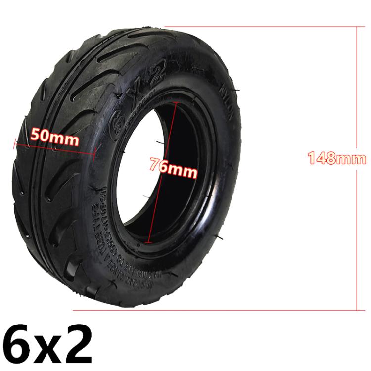 6 x 2 Thickened 6 inch Electrical Scooter Tire Accessories, Style: Inner Tire - Accessories & Parts by PMc TechLife | Online Shopping South Africa | PMc TechLife | Buy Now Pay Later Mobicred