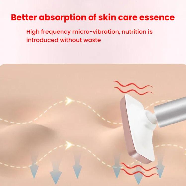 Red Light Facial Wand Eye Neck Massager With Vibrating for Lifting, Dark Circle Reduction(Fairy Pink) - free shipping - PMC TechLife - Order now!