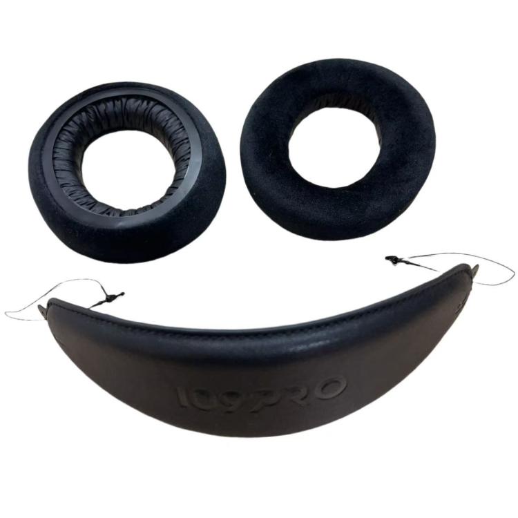 1pair Velvet Cloth Ear Pads For Meze Audio 109 PRO Headphone Replacement Parts - Earmuff & Pad by PMc TechLife | Online Shopping South Africa | PMc TechLife | Buy Now Pay Later Mobicred
