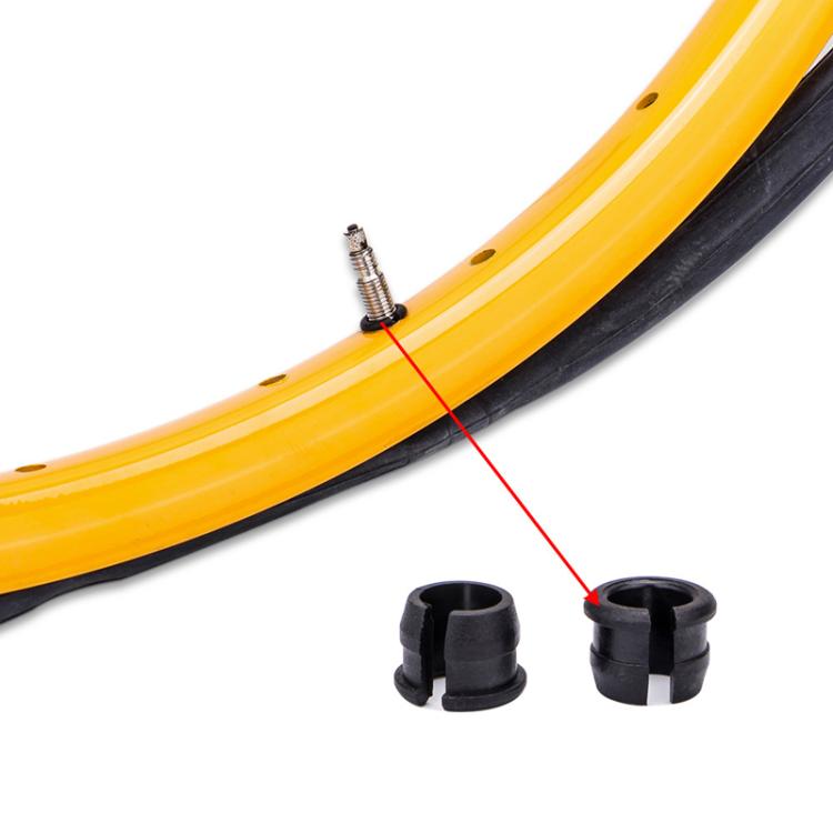 10pcs ZTTO Bicycle Schrader To Presta Rim Adapter Mountain Road Bike Valve Conversion Sleeve - Tire Valve Caps by ZTTO | Online Shopping South Africa | PMc TechLife | Buy Now Pay Later Mobicred