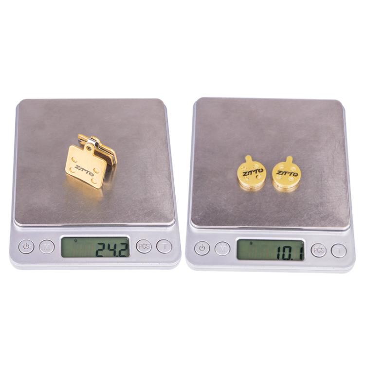 2pairs ZTTO Mountain Bike Full Metal Copper Base Lining Oil Disc Block Brake Pad, Model: MJ-11C - Bicycle Brake Parts by ZTTO | Online Shopping South Africa | PMc TechLife | Buy Now Pay Later Mobicred