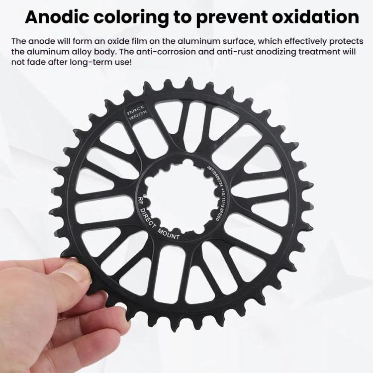 RACEWORK RK7788 Mountain Bike Direct Mount Chainwheel Road Bike Chainring, Spec: MTB 36T - free shipping - PMc TechLife - Order now!