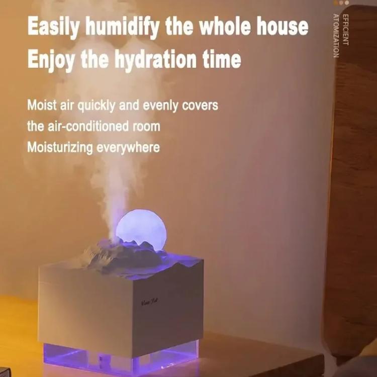 Moonfall Humidifier Aroma Diffuser Large Fog With Night Light Desktop Ornament(Pink) - free shipping - PMC TechLife - Order now!