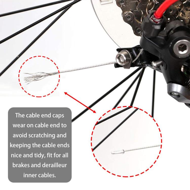 100pcs ZTTO Aluminum Bicycle Brake Shifter Bobbin Caps Mountain Bike Cable Tail Cap - free shipping - PMc TechLife - Order now!