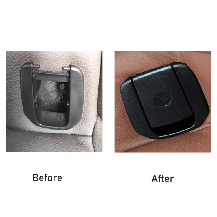52207319686 For BMW F30 F31 3-Series Rear Child Seat Safety Anchor Cover(Black) - Others by PMc TechLife | Online Shopping South Africa | PMc TechLife | Buy Now Pay Later Mobicred