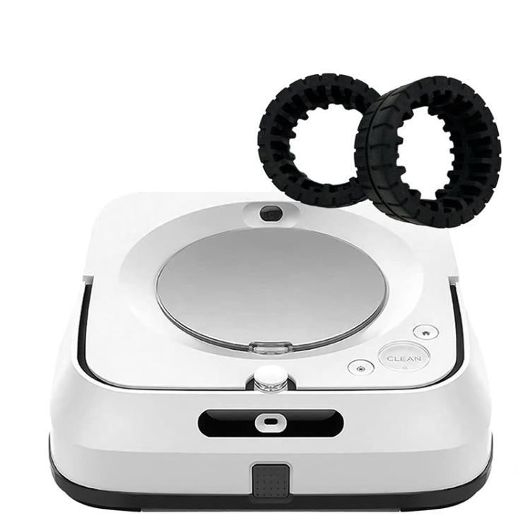 For IRobot Braava Jet M6 Sweeper Vacuum Cleaner Accessories, Style: 1pair Tires - For iRobot Accessories by PMc TechLife | Online Shopping South Africa | PMc TechLife | Buy Now Pay Later Mobicred