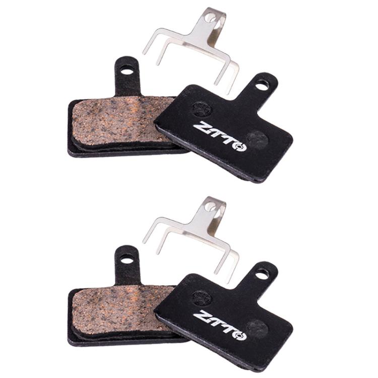 2pairs ZTTO Bicycle Disc Braking Pads Mountain Bike Semi-Metallic Resin Brake Pads, Model: MS-01B - Bicycle Brake Parts by ZTTO | Online Shopping South Africa | PMc TechLife | Buy Now Pay Later Mobicred