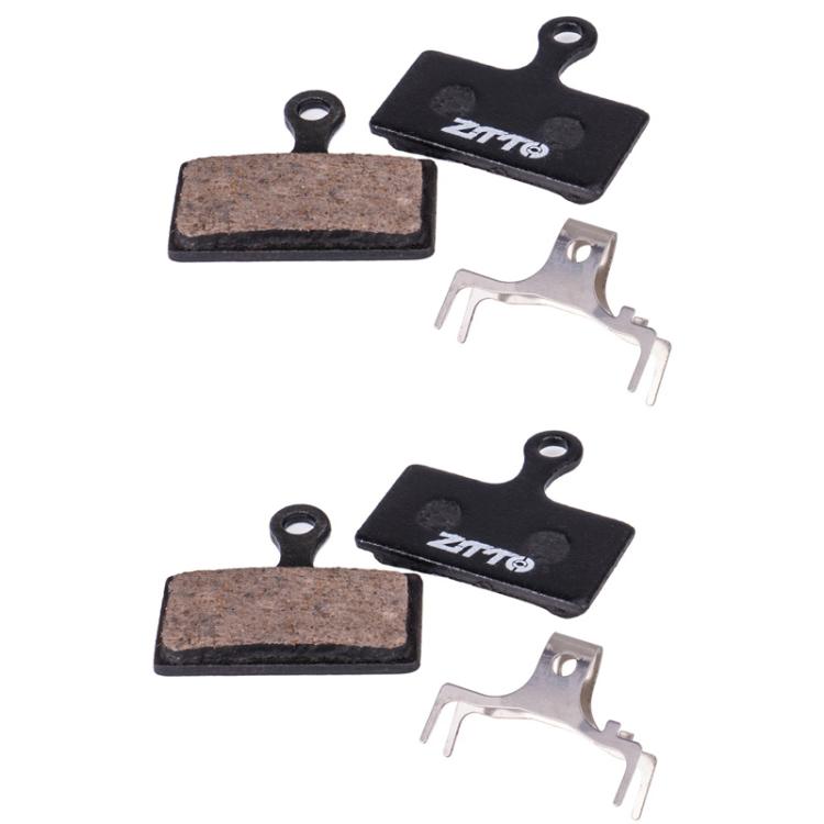 2pairs ZTTO Bicycle Disc Braking Pads Mountain Bike Semi-Metallic Resin Brake Pads, Model: MS-01F - Bicycle Brake Parts by ZTTO | Online Shopping South Africa | PMc TechLife | Buy Now Pay Later Mobicred