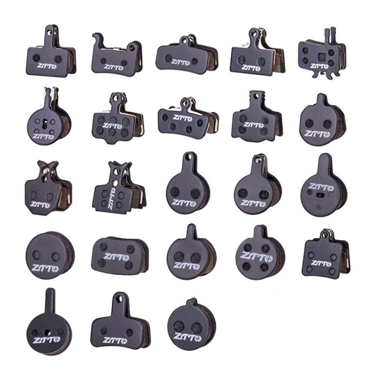 2pairs ZTTO Bicycle Disc Braking Pads Mountain Bike Semi-Metallic Resin Brake Pads, Model: MS-03F - Bicycle Brake Parts by ZTTO | Online Shopping South Africa | PMc TechLife | Buy Now Pay Later Mobicred