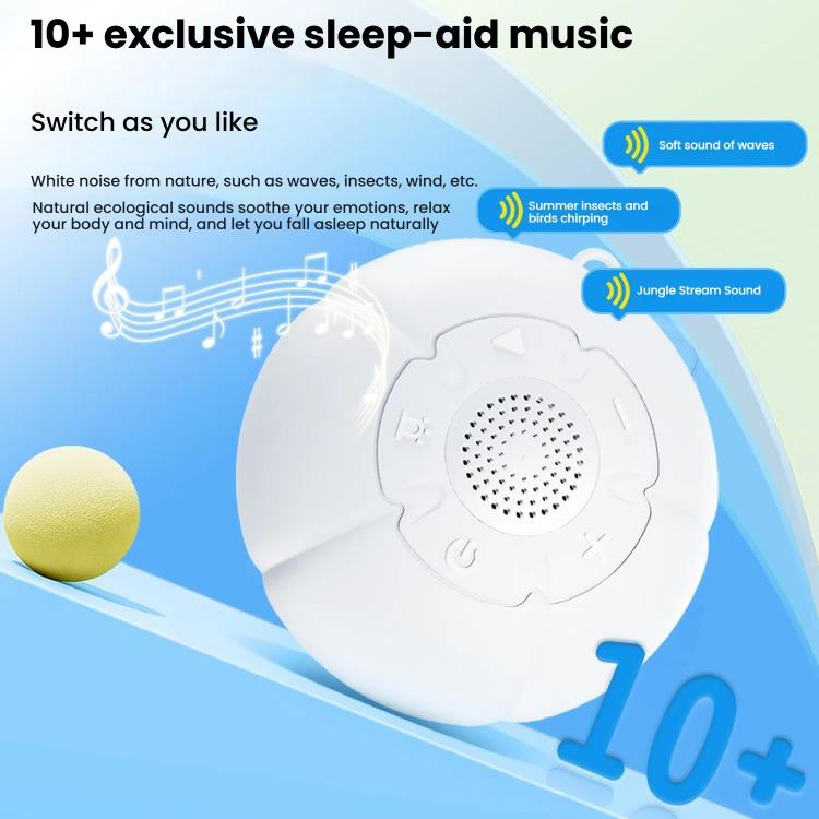 HE-B003 Portable Soothing Baby White Noise Night Light Sleep Instrument(English Packaging) - free shipping - PMC TechLife - Order now!
