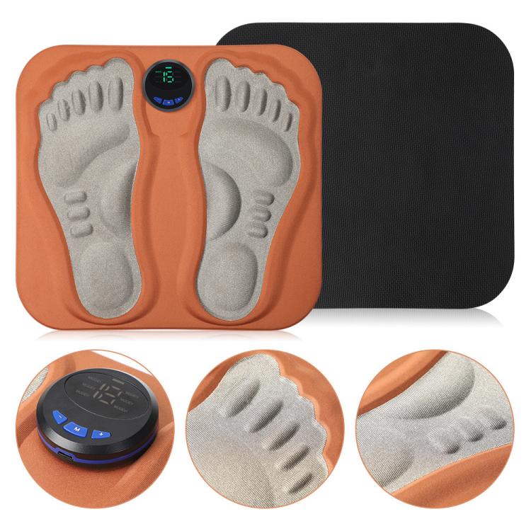 EMS Smart 6-mode 15-level 3D Foot Massage Pad Microcurrent Foot Massager(Orange) - free shipping - PMC TechLife - Order now!