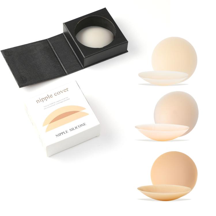 Anti-Bump Ultra-Thin Breathable Silicone Self-Adhesive Invisible Breast Stickers, Size: 8CM White Skin(Magnet Box) - Nubra by PMc TechLife | Online Shopping South Africa | PMc TechLife | Buy Now Pay Later Mobicred