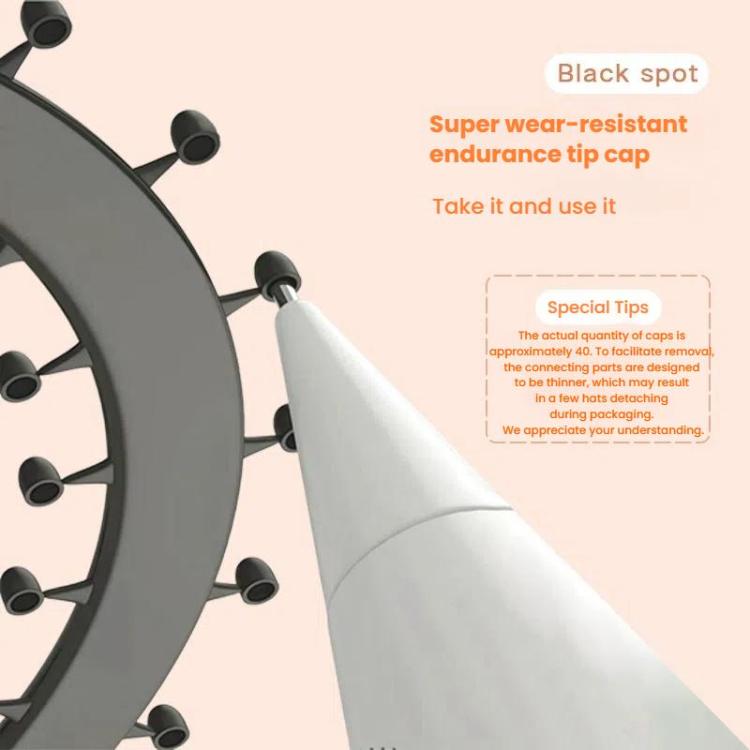 For Xiaomi Smart Pen 2nd Gen Replacement Tip Damped Needle-tip Pen Nib With 2 Circles Pen Tip Cap Transparent - free shipping - PMc TechLife - Order now!