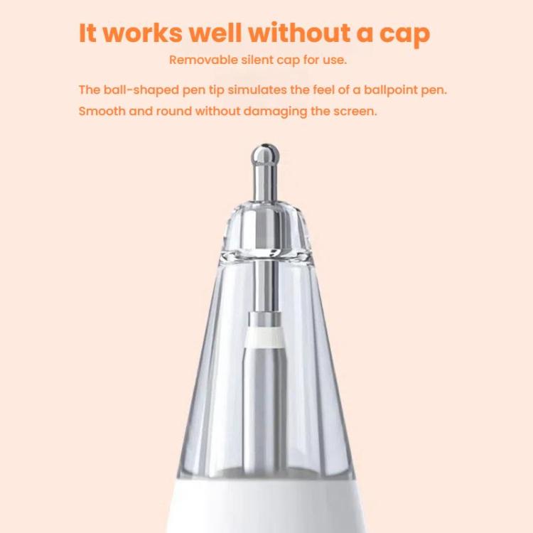 For Xiaomi Smart Pen 2nd Gen Replacement Tip Damped Needle-tip Pen Nib With 2 Circles Pen Tip Cap White - Pencil Accessories by PMc TechLife | Online Shopping South Africa | PMc TechLife | Buy Now Pay Later Mobicred