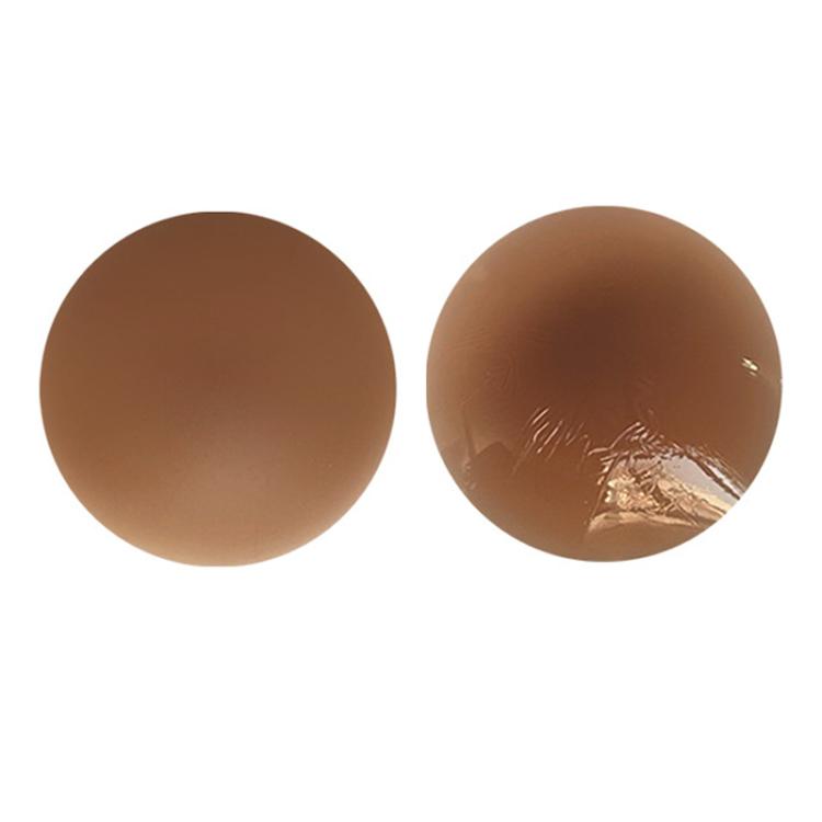 Ultra-thin Invisible Anti-bump Silicone Breast Stickers, Size: 10cm(Dark brown) - free shipping - PMc TechLife - Order now!