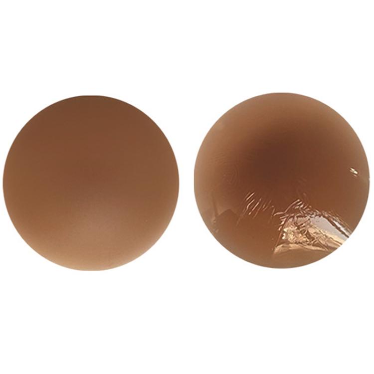 Ultra-thin Invisible Anti-bump Silicone Breast Stickers, Size: 13cm(Dark brown) - free shipping - PMc TechLife - Order now!