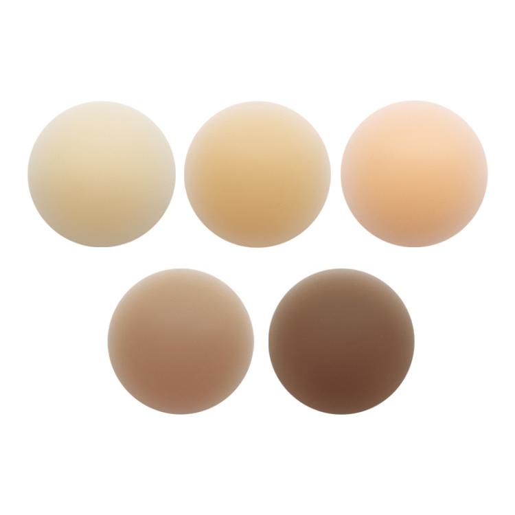Ultra-thin Invisible Anti-bump Silicone Breast Stickers, Size: 10cm(Rusty skin) - free shipping - PMc TechLife - Order now!