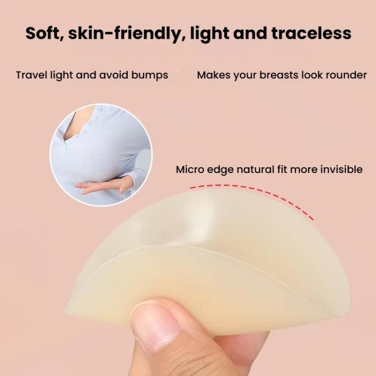 Ultra-thin Invisible Anti-bump Silicone Breast Stickers, Size: 8cm(Fair skin) - Nubra by PMc TechLife | Online Shopping South Africa | PMc TechLife | Buy Now Pay Later Mobicred
