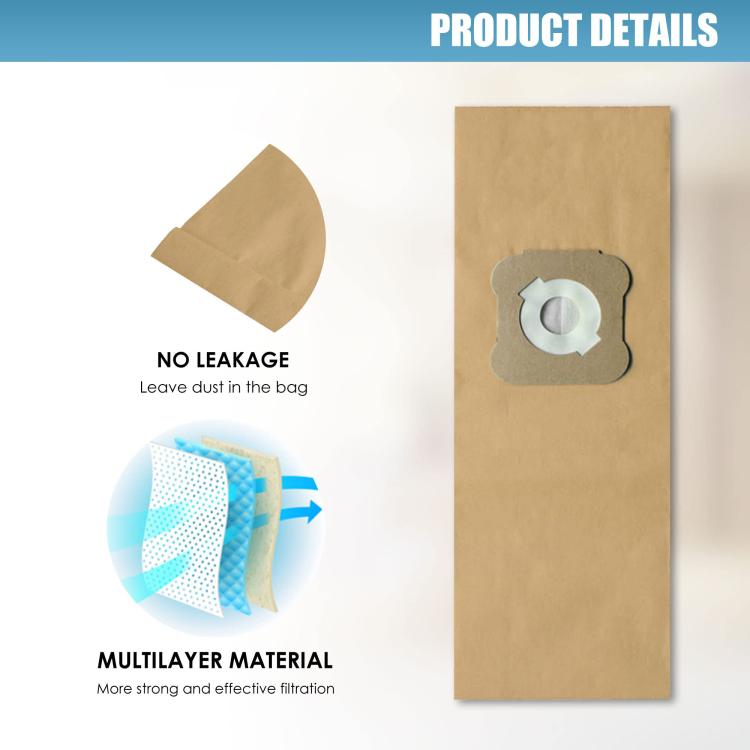 9pcs For Kirby G4/G5 Vacuum Cleaner Paper Dust Bag - Other Accessories by PMc TechLife | Online Shopping South Africa | PMc TechLife | Buy Now Pay Later Mobicred