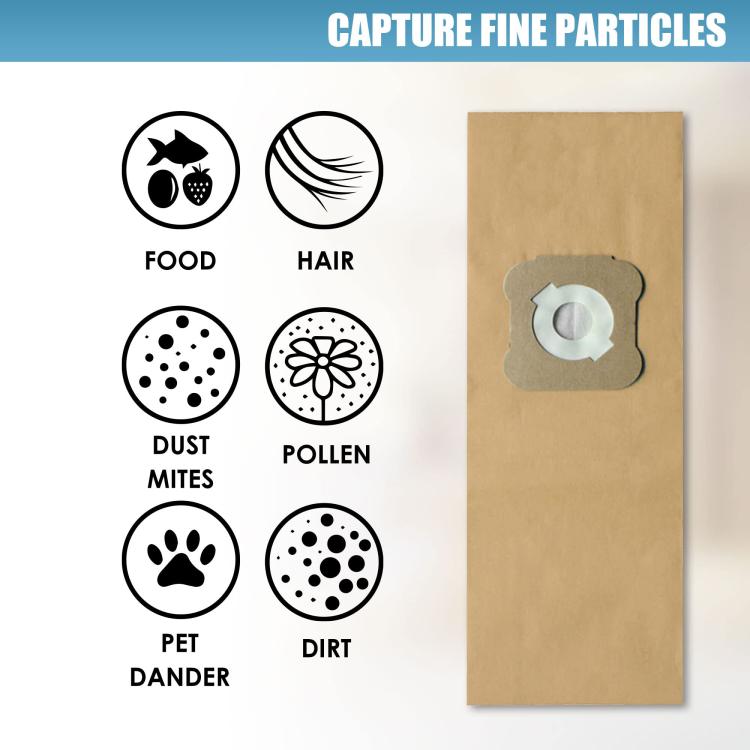 9pcs For Kirby G4/G5 Vacuum Cleaner Paper Dust Bag - Other Accessories by PMc TechLife | Online Shopping South Africa | PMc TechLife | Buy Now Pay Later Mobicred