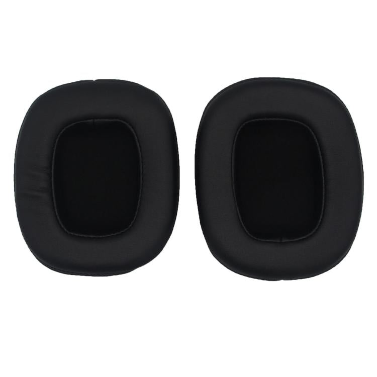 1pair Headphones Sponge Earmuffs Headset Cover For Edifier HECATE G5 / G50 / G35(Black Leather) - Earmuff & Pad by PMc TechLife | Online Shopping South Africa | PMc TechLife | Buy Now Pay Later Mobicred