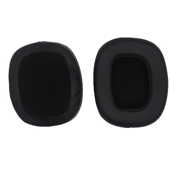 1pair Headphones Sponge Earmuffs Headset Cover For Edifier HECATE G5 / G50 / G35(Black Leather) - Earmuff & Pad by PMc TechLife | Online Shopping South Africa | PMc TechLife | Buy Now Pay Later Mobicred