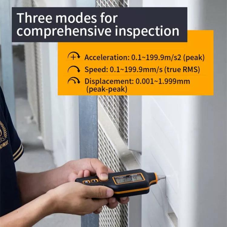 SNDWAY SW-63A Digital Vibrometer Motor Fault Detector Mechanical Vibration Measurement - free shipping - PMc TechLife - Order now!