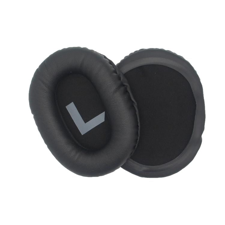 For Somic G936N / G936Pro Commander 1pair Headphones Earmuffs Sponge Covers(Black Leather) - Earmuff & Pad by PMc TechLife | Online Shopping South Africa | PMc TechLife | Buy Now Pay Later Mobicred