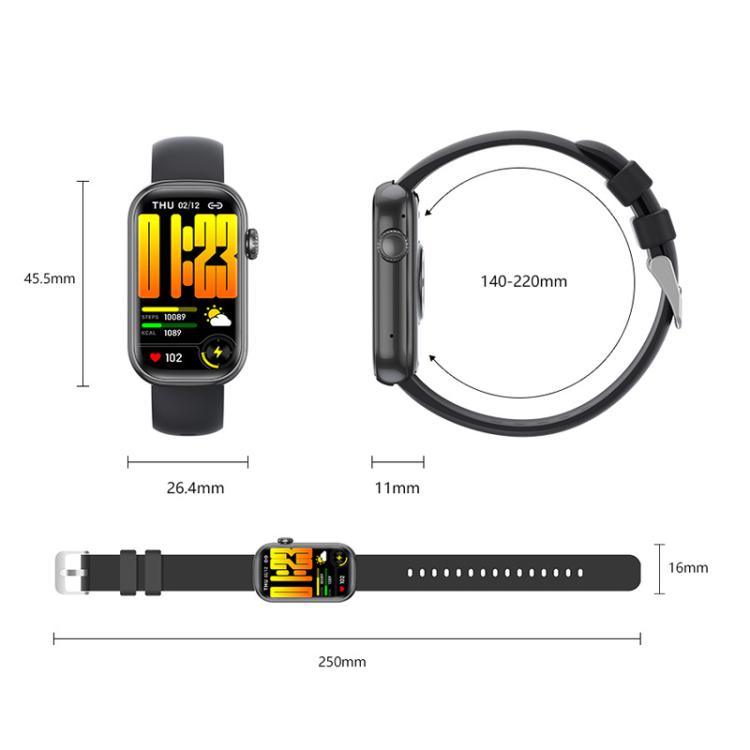 QS50 1.47inch TFT Screen Smart Wristband Support Bluetooth Calling / Oxygen Detection / Sleep Detection / Heart Rate Detection(Gray Green) - free shipping - PMC TechLife - Order now!