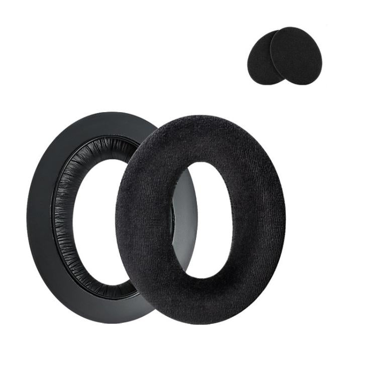 2pcs For Sennheiser HD545 / HD565 / HD580 / HD600 / HD650 Earphone Cover Sponge Earmuffs With Tuning Foam, Material: Flannel - Earmuff & Pad by PMc TechLife | Online Shopping South Africa | PMc TechLife | Buy Now Pay Later Mobicred