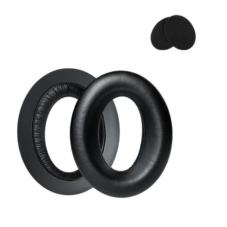 2pcs For Sennheiser HD545 / HD565 / HD580 / HD600 / HD650 Earphone Cover Sponge Earmuffs With Tuning Foam, Material: Protein Leather - free shipping - PMc TechLife - Order now!