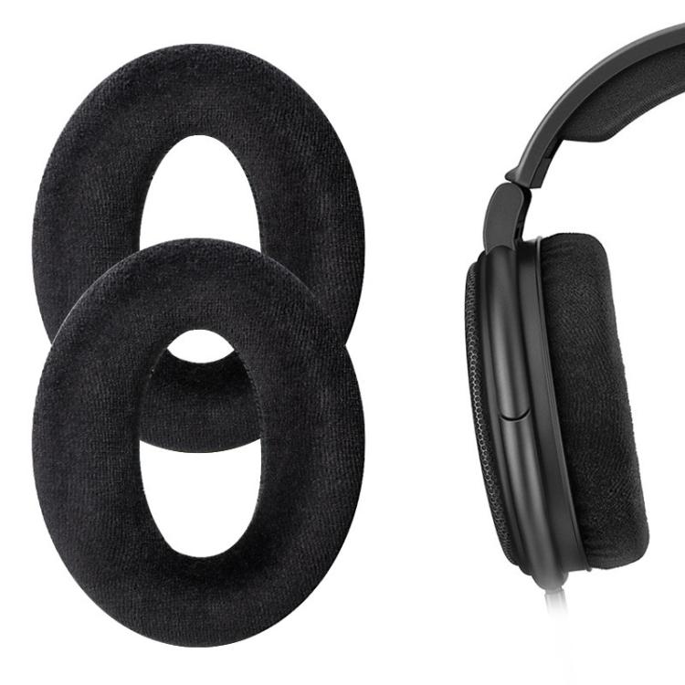 2pcs For Sennheiser HD545 / HD565 / HD580 / HD600 / HD650 Earphone Cover Sponge Earmuffs With Tuning Foam, Material: Flannel - Earmuff & Pad by PMc TechLife | Online Shopping South Africa | PMc TechLife | Buy Now Pay Later Mobicred