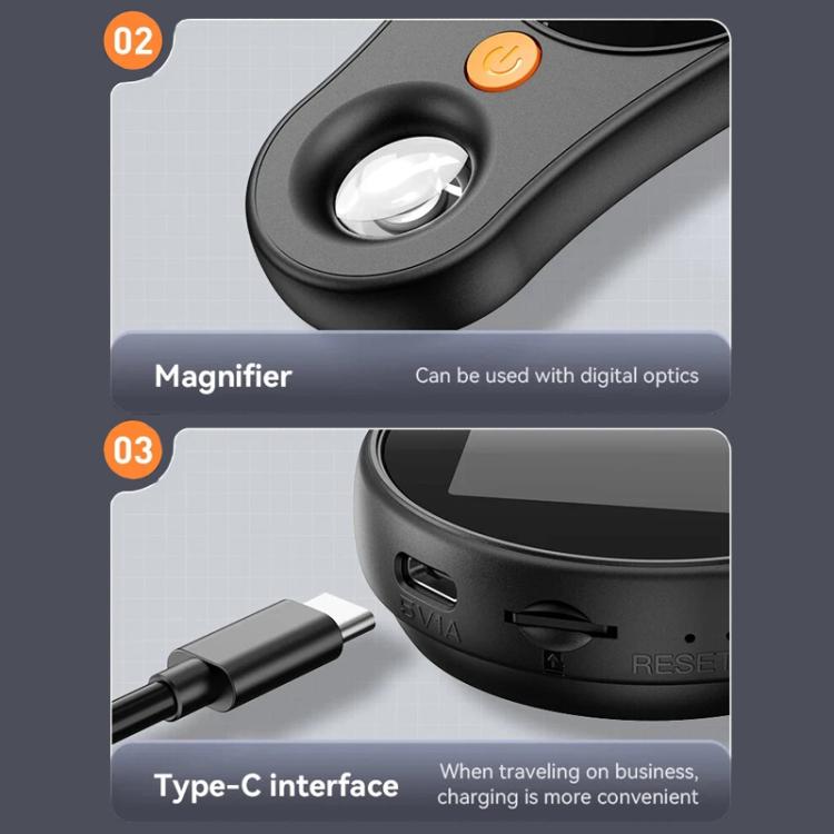 Portable Inspection Jewelry Painting Repair Optical Microscope Mini Primary Secondary Students Experiment Science Apparatus, Style: Black - free shipping - PMc TechLife - Order now!