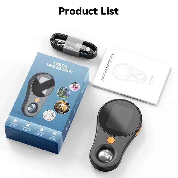 Portable Inspection Jewelry Painting Repair Optical Microscope Mini Primary Secondary Students Experiment Science Apparatus, Style: Black+32G - free shipping - PMc TechLife - Order now!