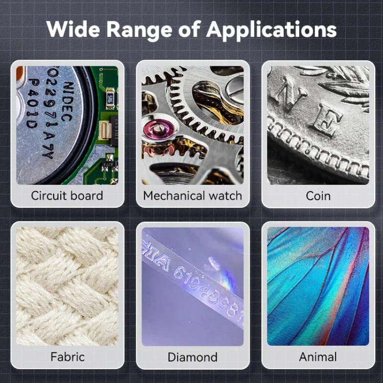 Portable Inspection Jewelry Painting Repair Optical Microscope Mini Primary Secondary Students Experiment Science Apparatus, Style: Black - free shipping - PMc TechLife - Order now!