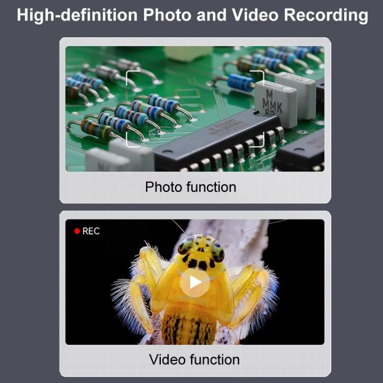 Portable Inspection Jewelry Painting Repair Optical Microscope Mini Primary Secondary Students Experiment Science Apparatus, Style: Black - free shipping - PMc TechLife - Order now!