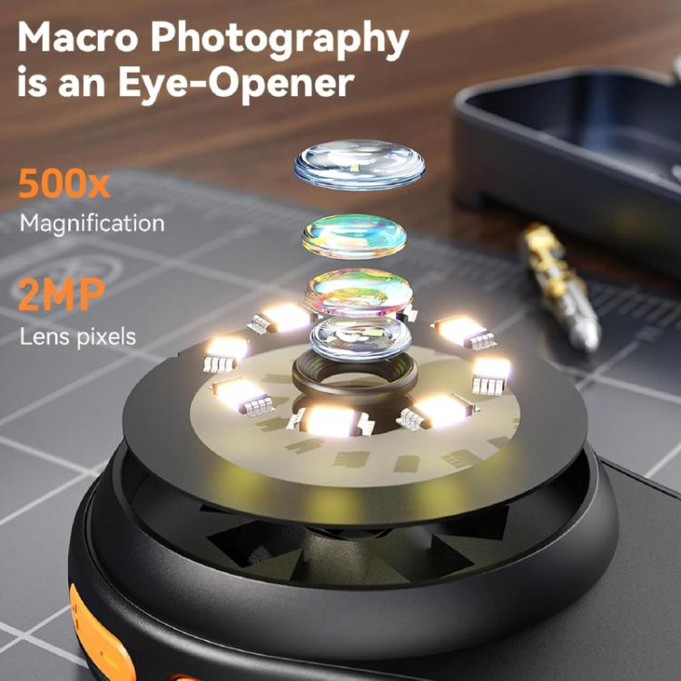 Portable Inspection Jewelry Painting Repair Optical Microscope Mini Primary Secondary Students Experiment Science Apparatus, Style: Black+32G - free shipping - PMc TechLife - Order now!