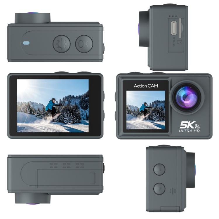 M40TR With Touch Screen + Remote Control 5K Action Camera Anti-Shake Outdoor HD Shooting Cycling Recorder Under Dive Camera - free shipping - PMC TechLife - Order now!