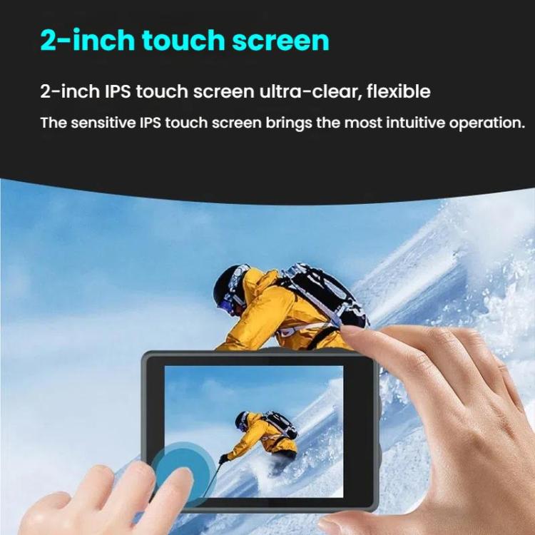 M40TR With Touch Screen + Remote Control 5K Action Camera Anti-Shake Outdoor HD Shooting Cycling Recorder Under Dive Camera - free shipping - PMC TechLife - Order now!