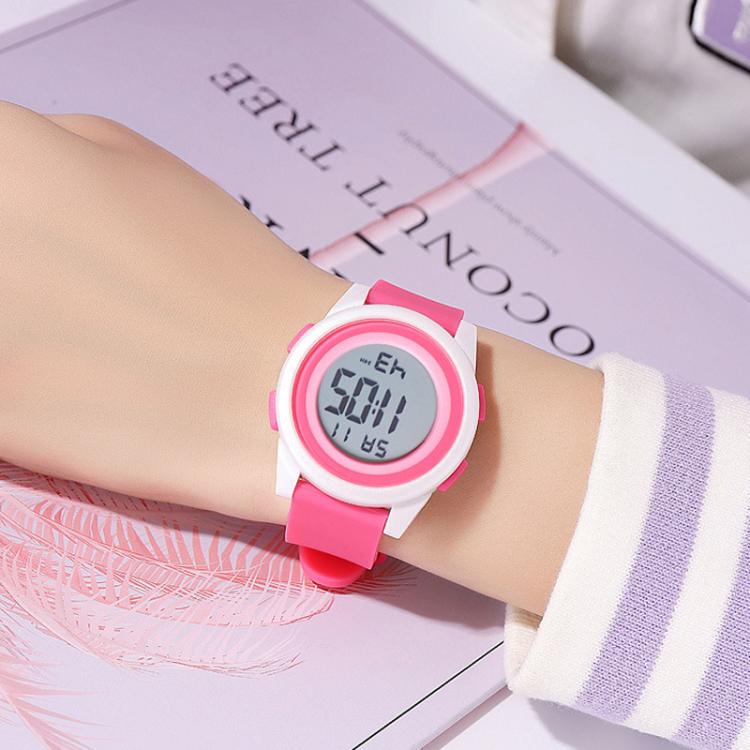 SKMEI 2429 Youth Electronic Watch Simple Outdoor Sports Watch(Black) - free shipping - PMC TechLife - Order now!
